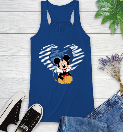 NBA Memphis Grizzlies The Heart Mickey Mouse Disney Basketball Racerback Tank 8