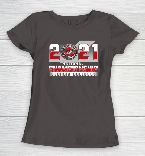 Georgia Bulldogs Championships 2021 Women's T-Shirt 13
