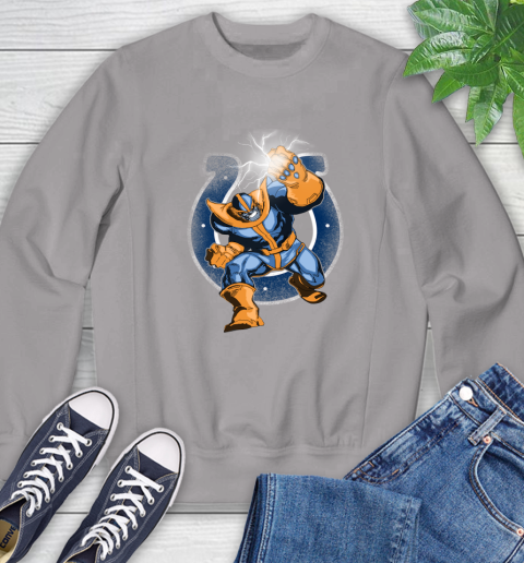 Indianapolis Colts NFL Football Thanos Avengers Infinity War Marvel Sweatshirt 5