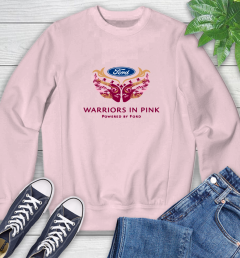Ford cares warriors in pink Sweatshirt 6