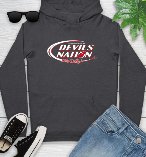 NHL A True Friend Of The New Jersey Devils Dilly Dilly Hockey Sports Youth Hoodie 8