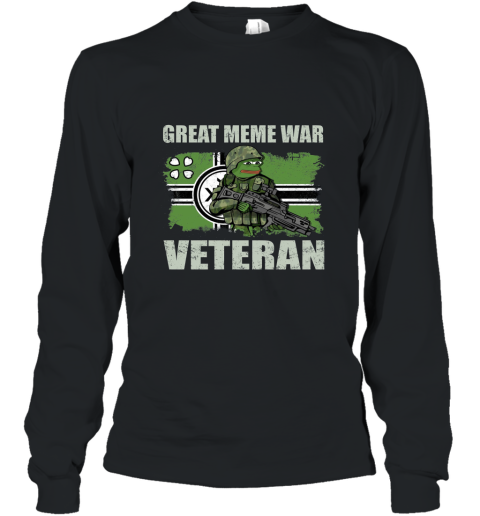 Great Meme War Veteran Kekistanis T shirt Free Kekistan Long Sleeve