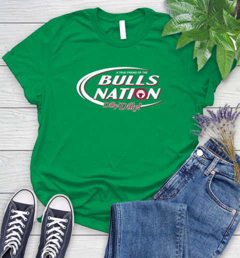 NBA A True Friend Of The Chicago Bulls Dilly Dilly Basketball Sports Women's T-Shirt 9