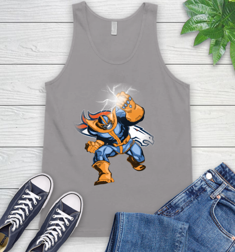 Denver Broncos NFL Football Thanos Avengers Infinity War Marvel Tank Top 3