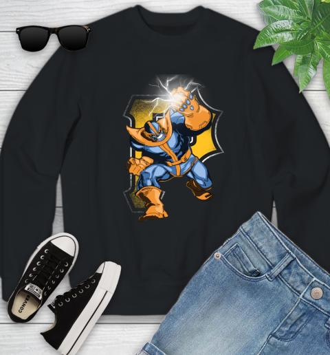 Pittsburgh Pirates MLB Baseball Thanos Avengers Infinity War Marvel Youth Sweatshirt