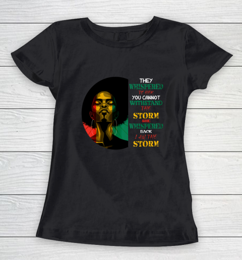 Black Girl, Women Shirt Juneteenth Princess Black African American Cute Women Girl Women's T-Shirt