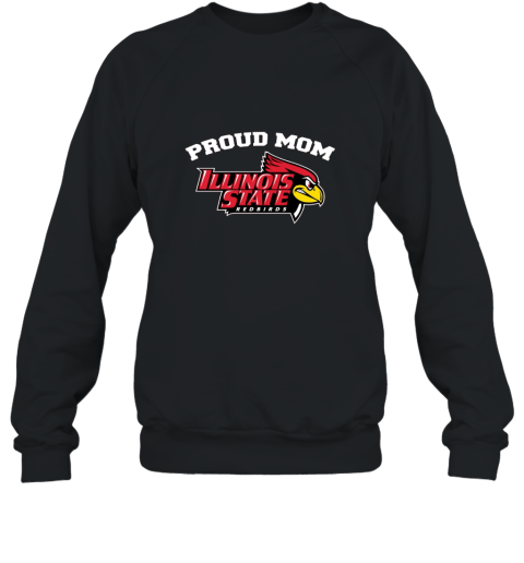 Women_s Proud Redbird Mom Illinois State University T shirt Sweatshirt