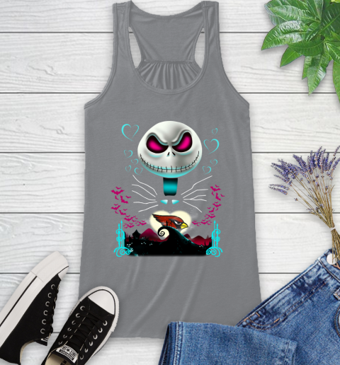 NFL Arizona Cardinals Jack Skellington Sally The Nightmare Before Christmas Football Racerback Tank 4