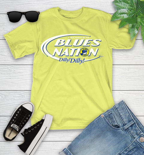 NHL A True Friend Of The St.Louis Blues Dilly Dilly Hockey Sports Youth T-Shirt 10