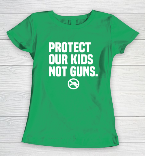 Wear Orange Protect Our Kids Not Guns Shirt End Gun Violence Women's T-Shirt 5