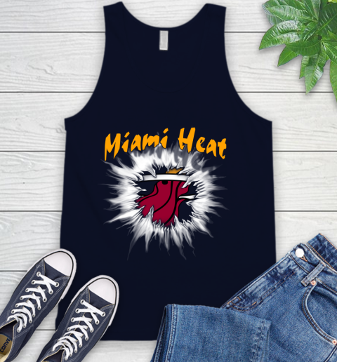 Miami Heat NBA Basketball Rip Sports Tank Top 2