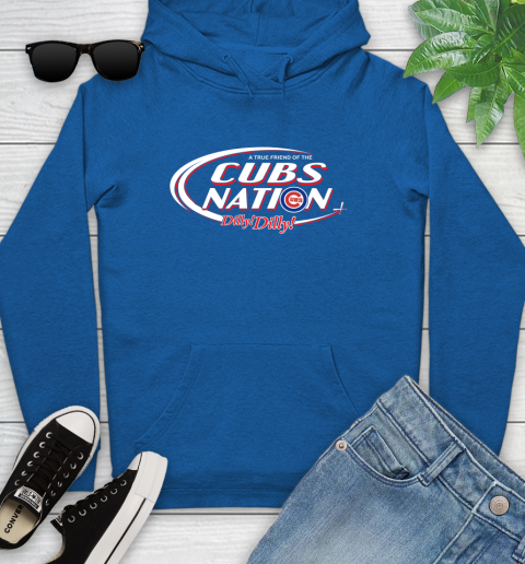 MLB A True Friend Of The Chicago Cubs Dilly Dilly Baseball Sports Youth Hoodie 11
