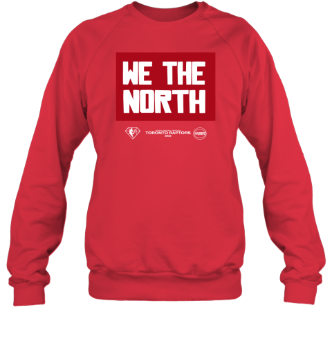 we the north red hoodie