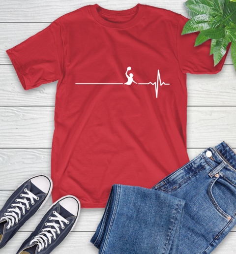 Water Polo This Is How My Heart Beats T-Shirt 11