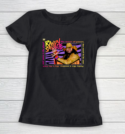 Macho Man WWE Vintage Framed Women's T-Shirt