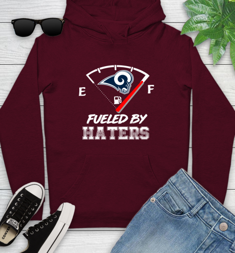 Los Angeles Rams NFL Football Fueled By Haters Sports Youth Hoodie 7