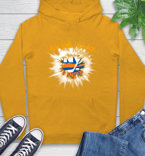 New York Islanders NHL Hockey Adoring Fan Rip Sports Hoodie 2