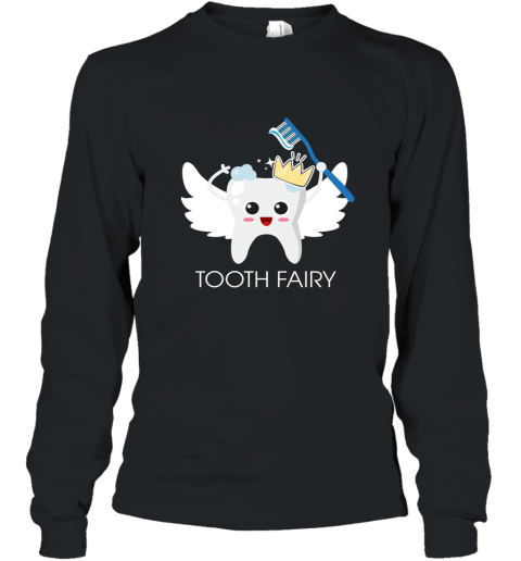 Tooth Fairy Magic Wand T shirt, Funny Magical Dental Gift Long Sleeve