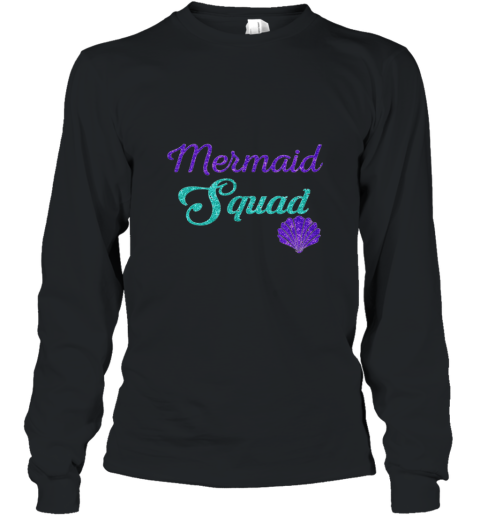 Mermaid Squad T Shirt Long Sleeve