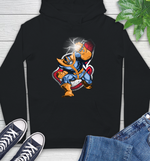 Cleveland Indians MLB Baseball Thanos Avengers Infinity War Marvel Hoodie