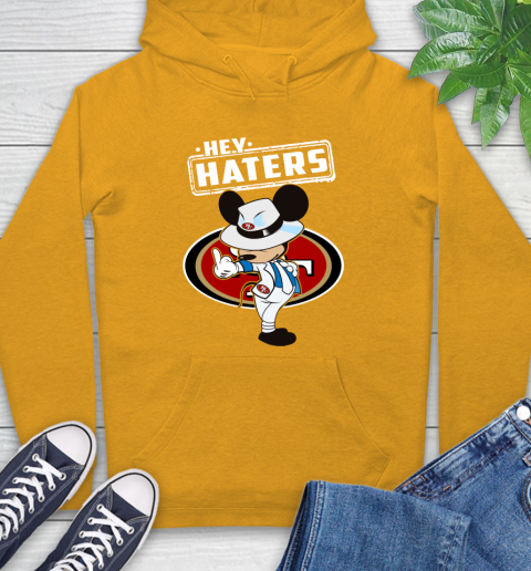 NFL Hey Haters Mickey Football Sports San Francisco 49ers Hoodie 2