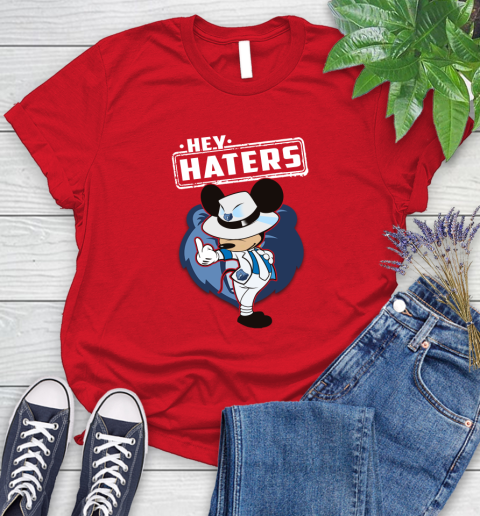 NBA Hey Haters Mickey Basketball Sports Memphis Grizzlies Women's T-Shirt 13