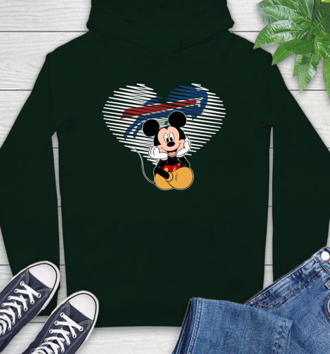 NFL Buffalo Bills The Heart Mickey Mouse Disney Football T Shirt_000 Hoodie 12