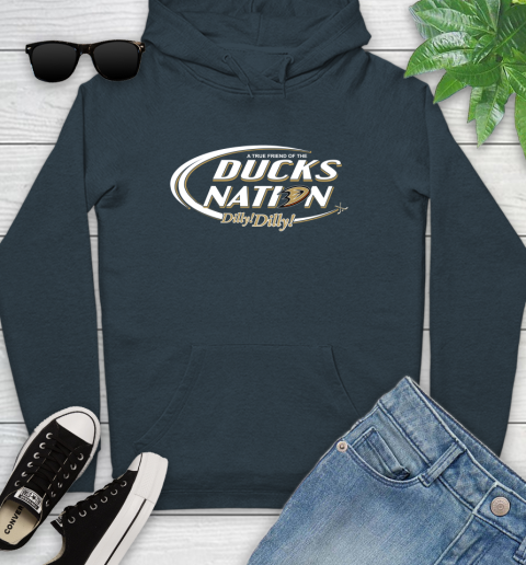 NHL A True Friend Of The Anaheim Ducks Dilly Dilly Hockey Sports Youth Hoodie 10