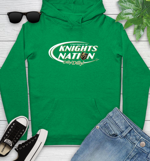 NHL A True Friend Of The Vegas Golden Knights Dilly Dilly Hockey Sports Youth Hoodie 9