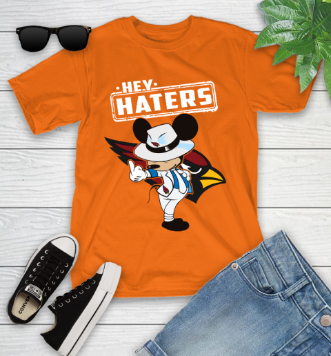 NFL Hey Haters Mickey Football Sports Arizona Cardinals Youth T-Shirt 9