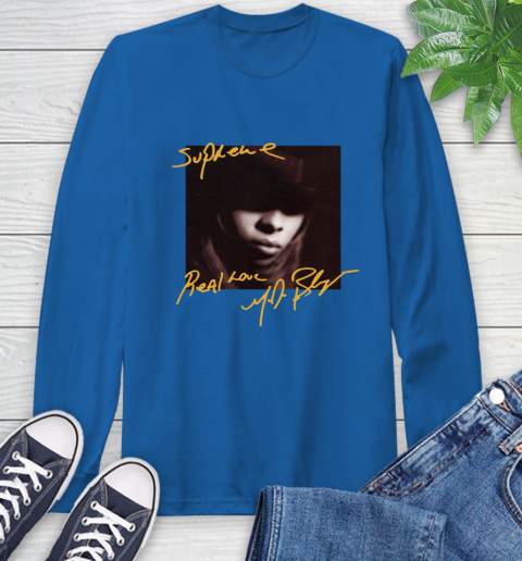 Mary J Blige Long Sleeve T-Shirt 9