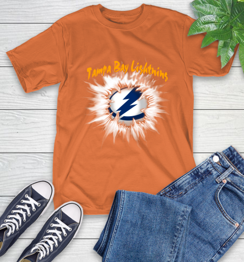 Tampa Bay Lightning NHL Hockey Adoring Fan Rip Sports T-Shirt 4