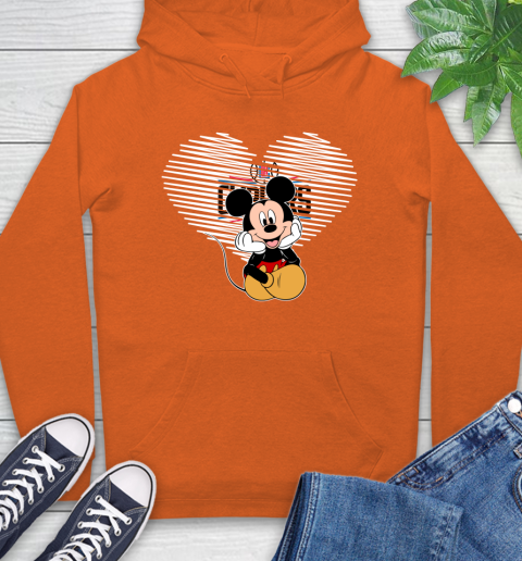 NBA LA Clippers The Heart Mickey Mouse Disney Basketball Hoodie 4