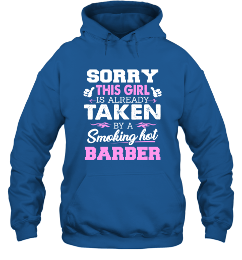 Cool Barber Gift for Girlfriend Wife or Lover Hoodie