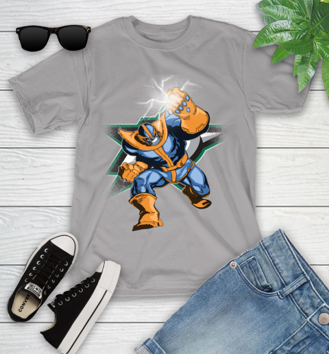 Dallas Stars NHL Hockey Thanos Avengers Infinity War Marvel Youth T-Shirt 4