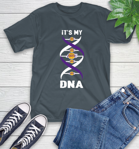Los Angeles Lakers NBA Basketball It's My DNA Sports T-Shirt 10