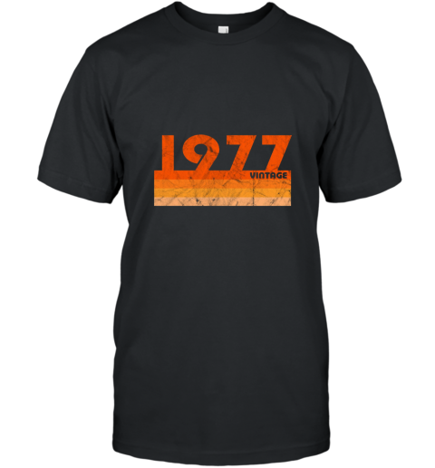 Vintage Retro 1977 T Shirt 41 yrs old Bday 41st Birthday Tee T-Shirt