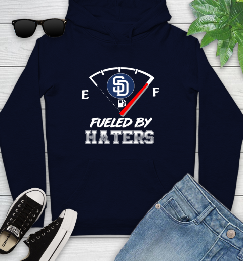 San Diego Padres MLB Baseball Fueled By Haters Sports Youth Hoodie 3