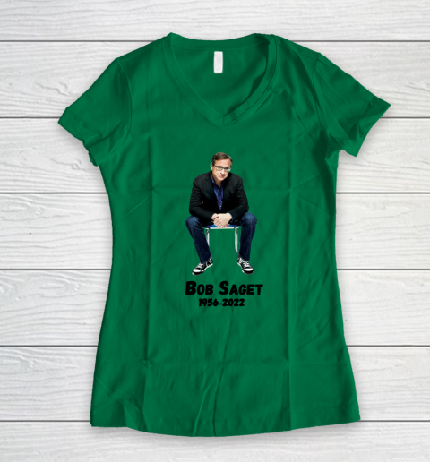 Bob Saget 1956  2022 Women's V-Neck T-Shirt 9
