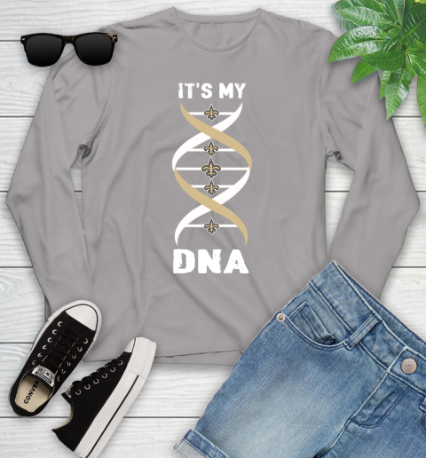 New Orleans Saints NFL Football It's My DNA Sports Youth Long Sleeve 5