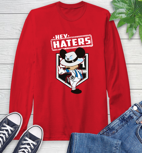 NHL Hey Haters Mickey Hockey Sports Los Angeles Kings Long Sleeve T-Shirt 11