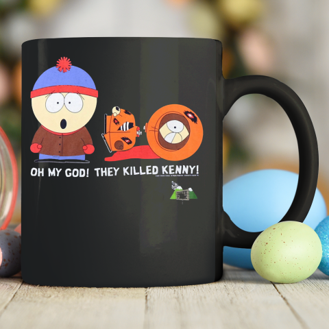 Oh My God They Killed Kenny Shirt South Park Adult Cartoon Ceramic Mug 11oz