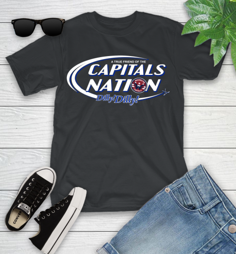 NHL A True Friend Of The Washington Capitals Dilly Dilly Hockey Sports Youth T-Shirt