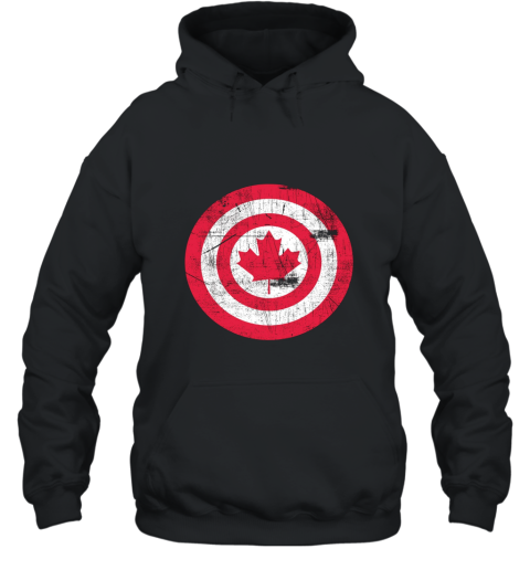 Captain Canada Pride T Shirt Hooded