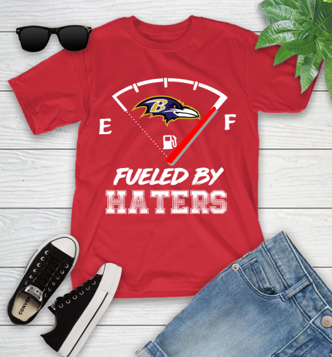 Baltimore Ravens NFL Football Fueled By Haters Sports Youth T-Shirt 14 Baltimore Ravens NFL Football Fueled By Haters Sports Youth T-Shirt - Image 14