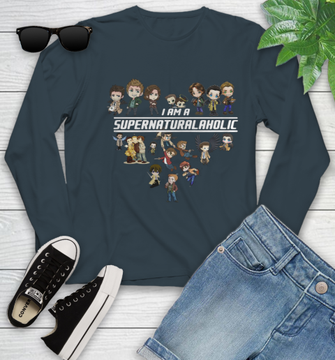 Iam_a_SupernaturalAHolic_Supernatural_A_Holic_Shirt Youth Long Sleeve 9