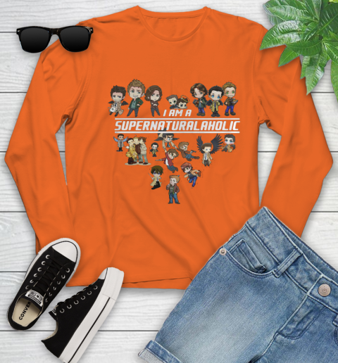 Iam_a_SupernaturalAHolic_Supernatural_A_Holic_Shirt Youth Long Sleeve 3