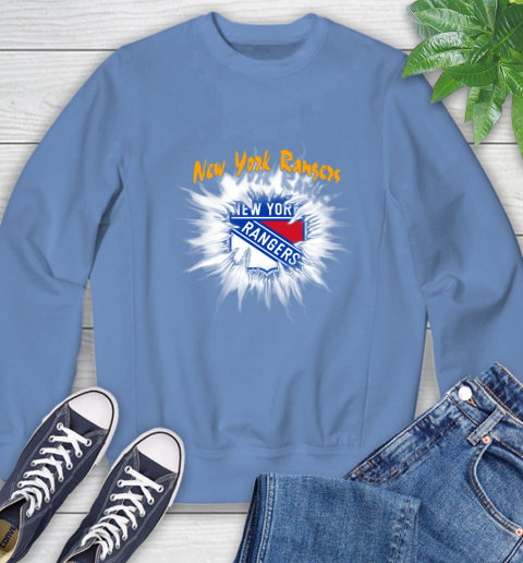 New York Rangers NHL Hockey Adoring Fan Rip Sports Sweatshirt 11