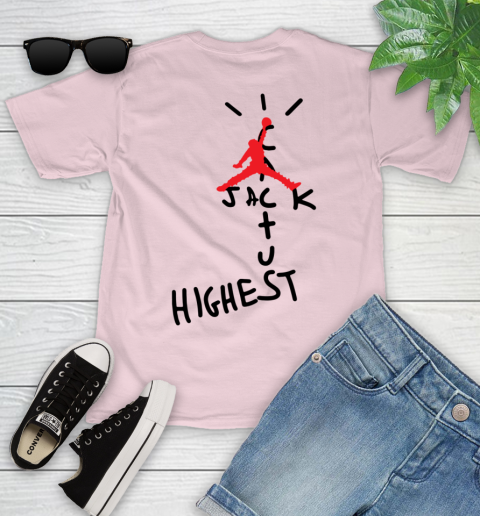 light pink jordan shirt
