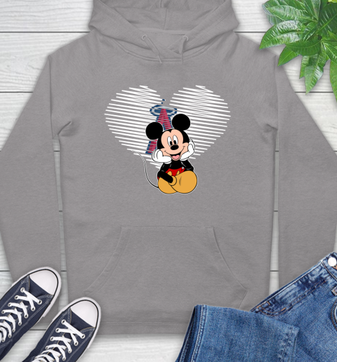 MLB Los Angeles Angels The Heart Mickey Mouse Disney Baseball T Shirt_000 Hoodie 6